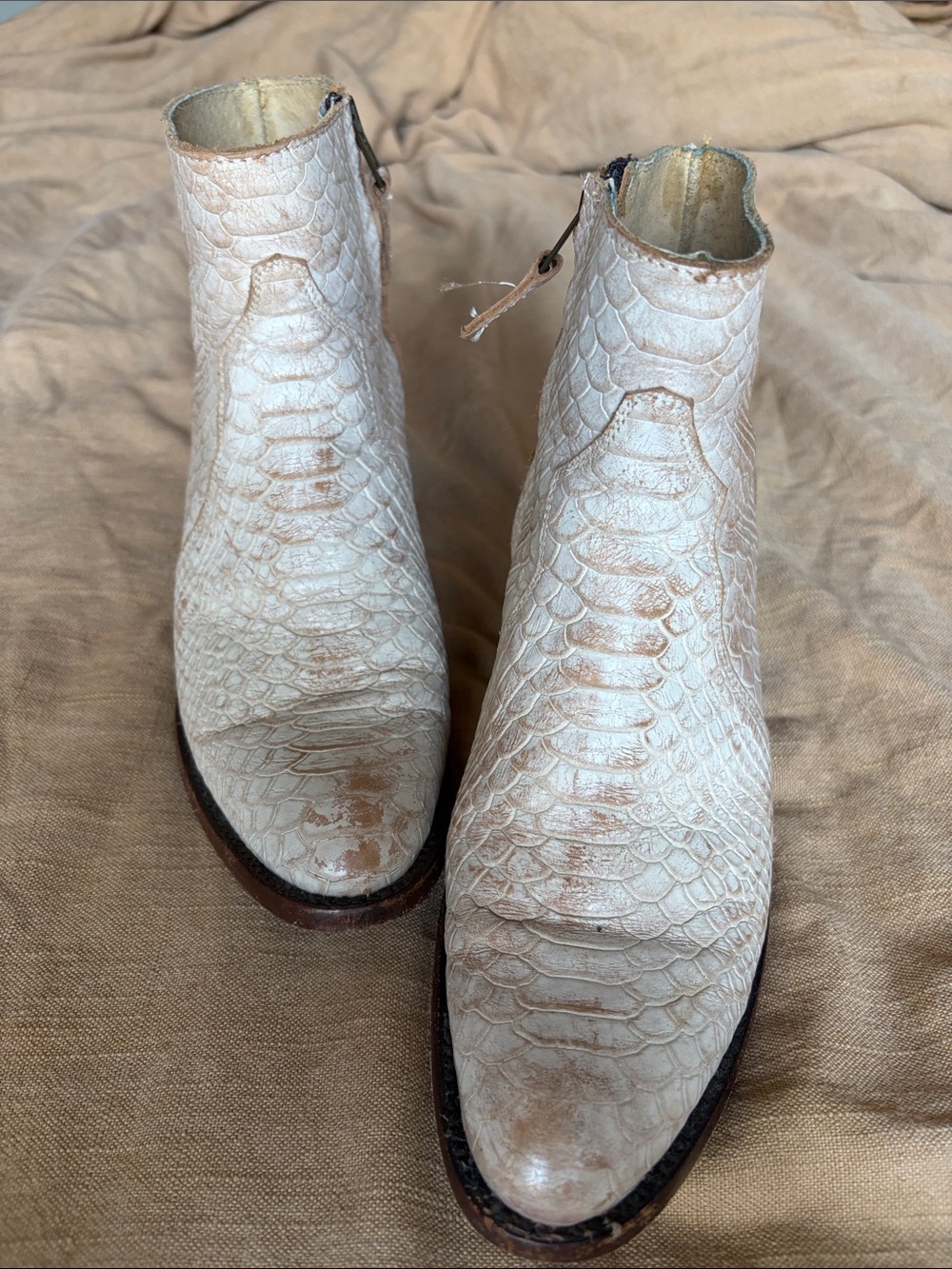Idyllwind Women’s Western Cream Leather Boots